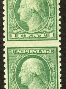 US 538a Washington / Franklin XF - Superb Mint LH