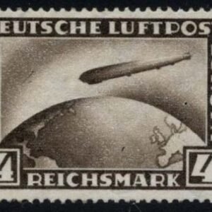 Germany 1930 C37 LH Perfs separated from margin Mi. 424