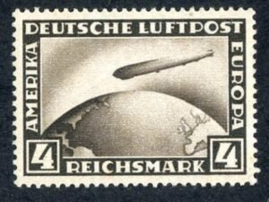Germany 1930 C37 NH Toning spot on gum