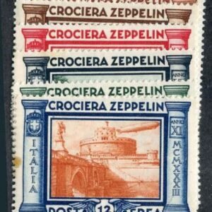 Italy 1933 C42 - C47 F-VF LH
