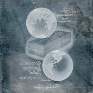 US Artmaster Scott 1439 1971 Hands Reaching for CARE - Plate