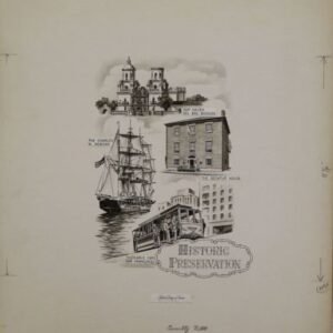 US Artmaster Scott 1440 - 1443 1971 Historic Preservation - Artwork