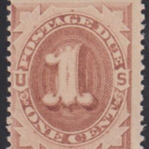 US J1 Postage Dues Ave - F NH