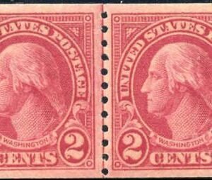 US 599a  VF NH Line Pair
