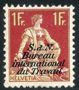 Switzerland Officials 3O22 F - VF No Gum