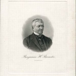 Autographs Benjamin H. Brewster Attorney General signed letter