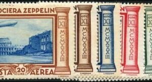 Italy 1933 C42 - C47 F - VF NH