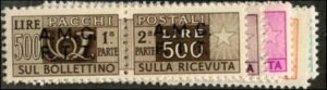 Italy Trieste Zone A Q1 - Q12 VF NH Mint