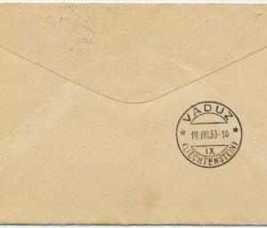 Switzerland 1930 Vaduz Flight with Scott 208, C5, C13 and C15