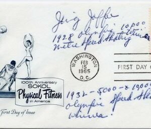 US 1262 Autographed FDC, Irving Jaffes