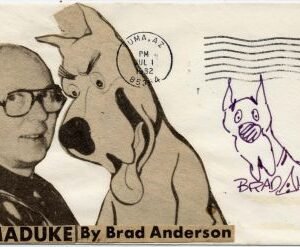 US 1893 Autographed Cover, Brad Anderson