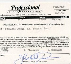 US 579 XF - Superb LH - Superb Centering - PSE Certificate