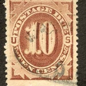 US J5 Postage Dues Used VF + Jumbo cv $70