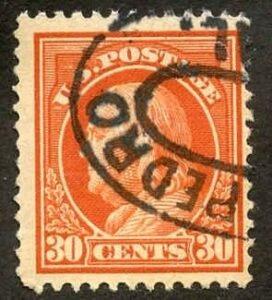 US 420 Washington / Franklin F - VF Used Nice Cancel cv $19