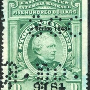 US RD282 Revenue Used Fine Perf Initials