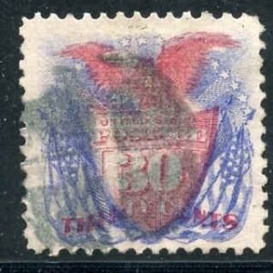 US 121 Pictorials Used VF + Well defined grill - reperfed at top