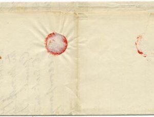 US 1839 Stampless Cover with Railroad Cancel