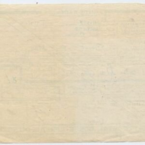 France 1959 Parcel Post Form with Railway issues