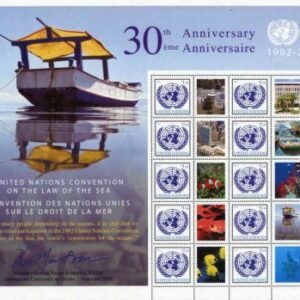 UN Personalized Sheets S47 Sheet (1037) 2012 Law of the Sea