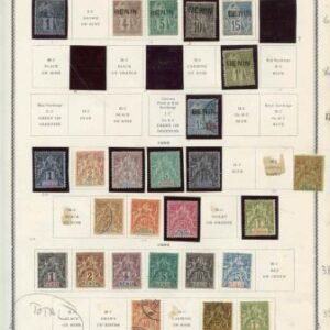 French Colonies Benin 1, 3-6, 13, 20-4, 26, 29-30, 32, 38, 42, 45