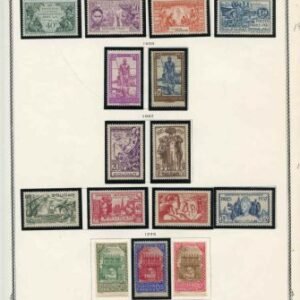 French Colonies French Sudan Mint (few NH) 3-6, 9-15, 17-19