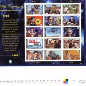 Marshall Is. 627 Imperf M/S of 15, 20th Century, 1900-1909