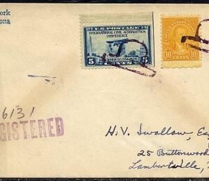 US Arizona, Prescott 642, 646, 650 Fancy Cancel Cover, Hat