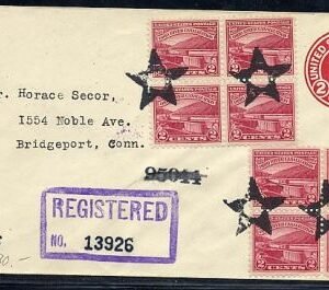 US Colorado, Pueblo 681, U429 Fancy Cancel Cover, Star