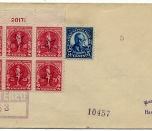 US Connecticut, Plantsville 637, 688 Fancy Cancel Cover, Star