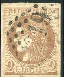 France 39 var XF Used 2 cent