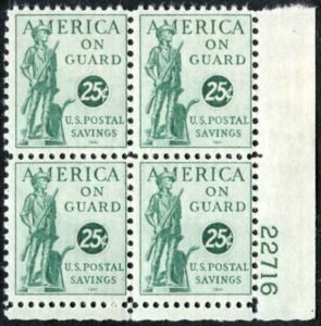 US PS12 Savings Stamp F-VF-XF/NH-LH, Full matched set