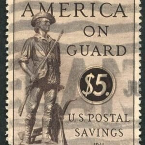 US PS15 Savings Stamp with Masillion, OH postal roller cancel Fine / MF