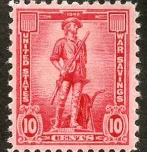 US WS7 War Savings Stamp VF - XF LH