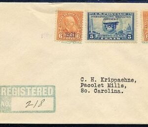 US Illinois, Chicago Ridge 638, 650 Fancy Cancel Cover, Wreath