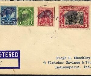 US Illinois, Wing 632, 634, 637, 651, 680 Fancy Cancel Cover, Wing