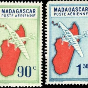 Madagascar C25 - C25O mostly VF NH Vichy Goverment Set