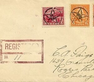 US Kentucky, Ed 558, 561, 681 Fancy Cancel Cover, Star