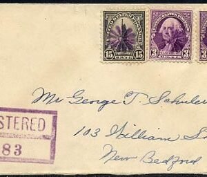 US Massachusetts, Dennis Port 696, 720 Fancy cancel Cover