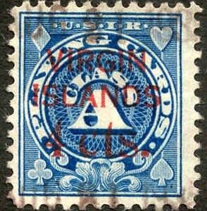 US RFV3 Used F - VF DWL Virgin Islands