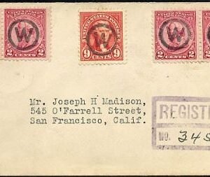 US New Jersey, Wildwood 561, 689 Fancy Cancel Cover, W in Circle