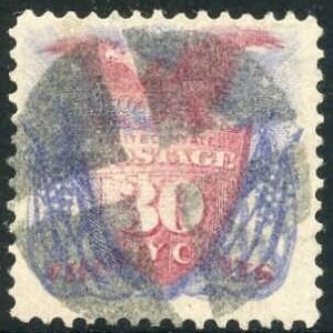 US 121 Pictorials VF - XF Used MF Weiss Cert