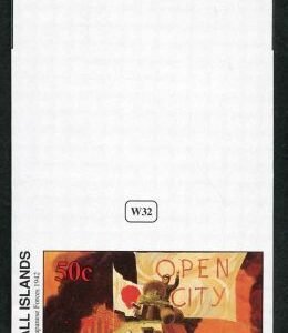 Marshall Is. 298 Imperf W32 Fall of Manila Single