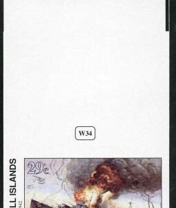 Marshall Is. 300 Imperf W34 Battle of Java Sea