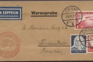 Germany 1935 C35 on 14th South American flight S.324B