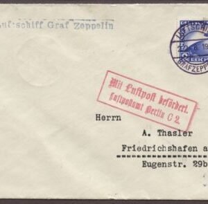 Germany 1930 Circuit flight Copenhagen drop S.68Bd