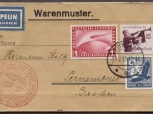 Germany 1935 9th South American flight S.313B