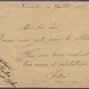 Switzerland 1931 Polar flight Postal Card