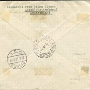 Bulgaria 1933 3rd South American Flight S.219B