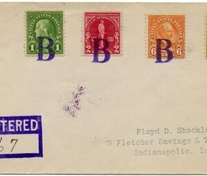 US Illinois, Braceville 632, 638, 640, 688 Fancy Cancel Cover, B
