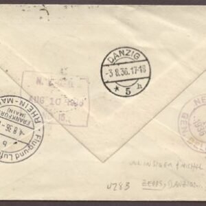 Danzig 1936 Unlisted 6th NA Flight